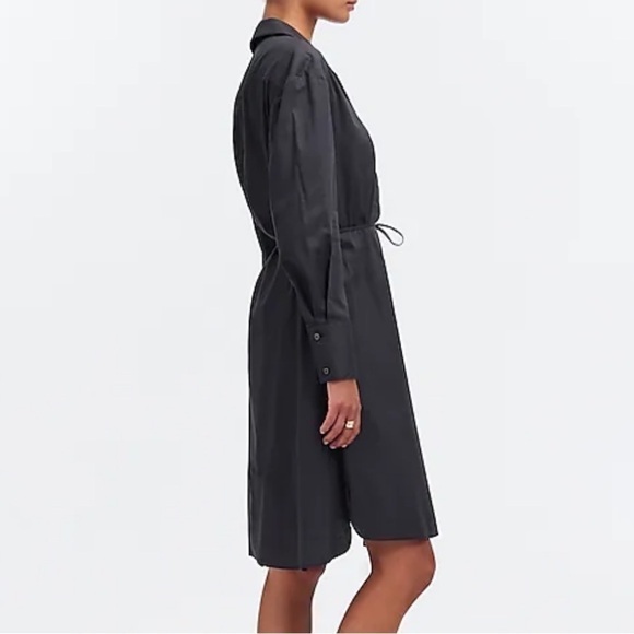 Madewell black Belted Mini Shirtdress - Picture 3 of 7